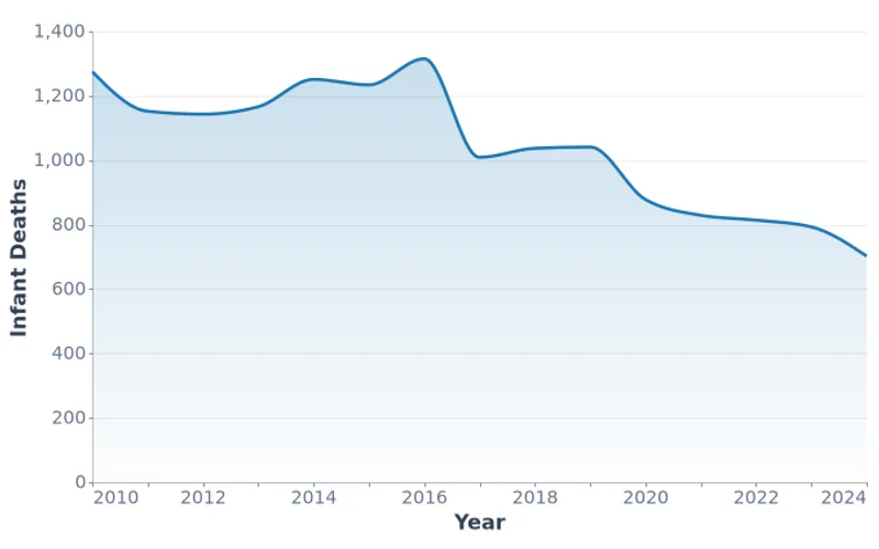 Mongolia Infant Mortality (2010-2024)
